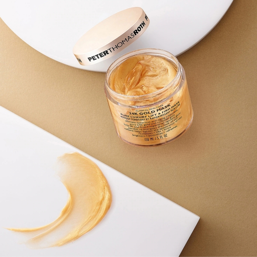 NWOT peter thomas roth 24k gold mask